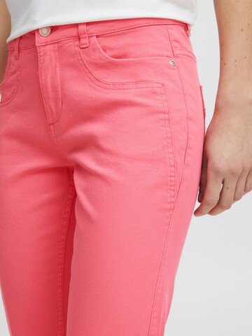 Fransa - Slimfit Pantalón 'FOTWILL' en rosa