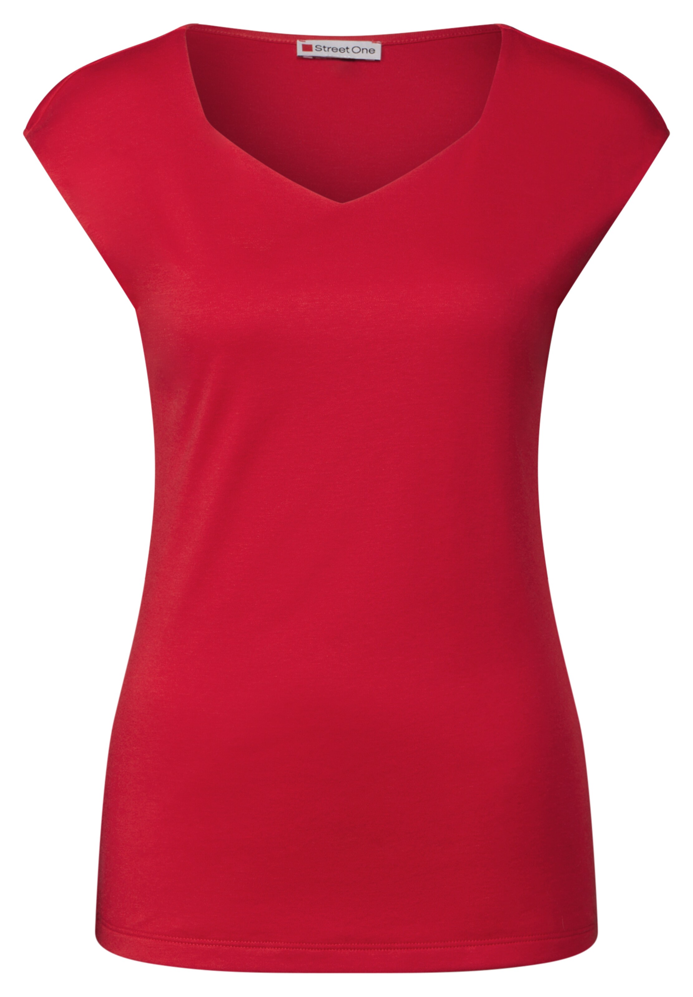 STREET ONE Shirt in Red: front