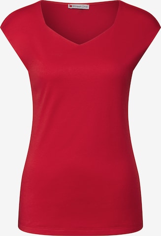 STREET ONE Shirt in Red: front