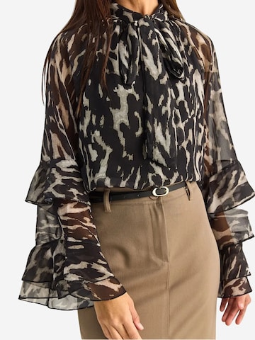 Camicia da donna 'Blusen' di Bianco Lucci in nero