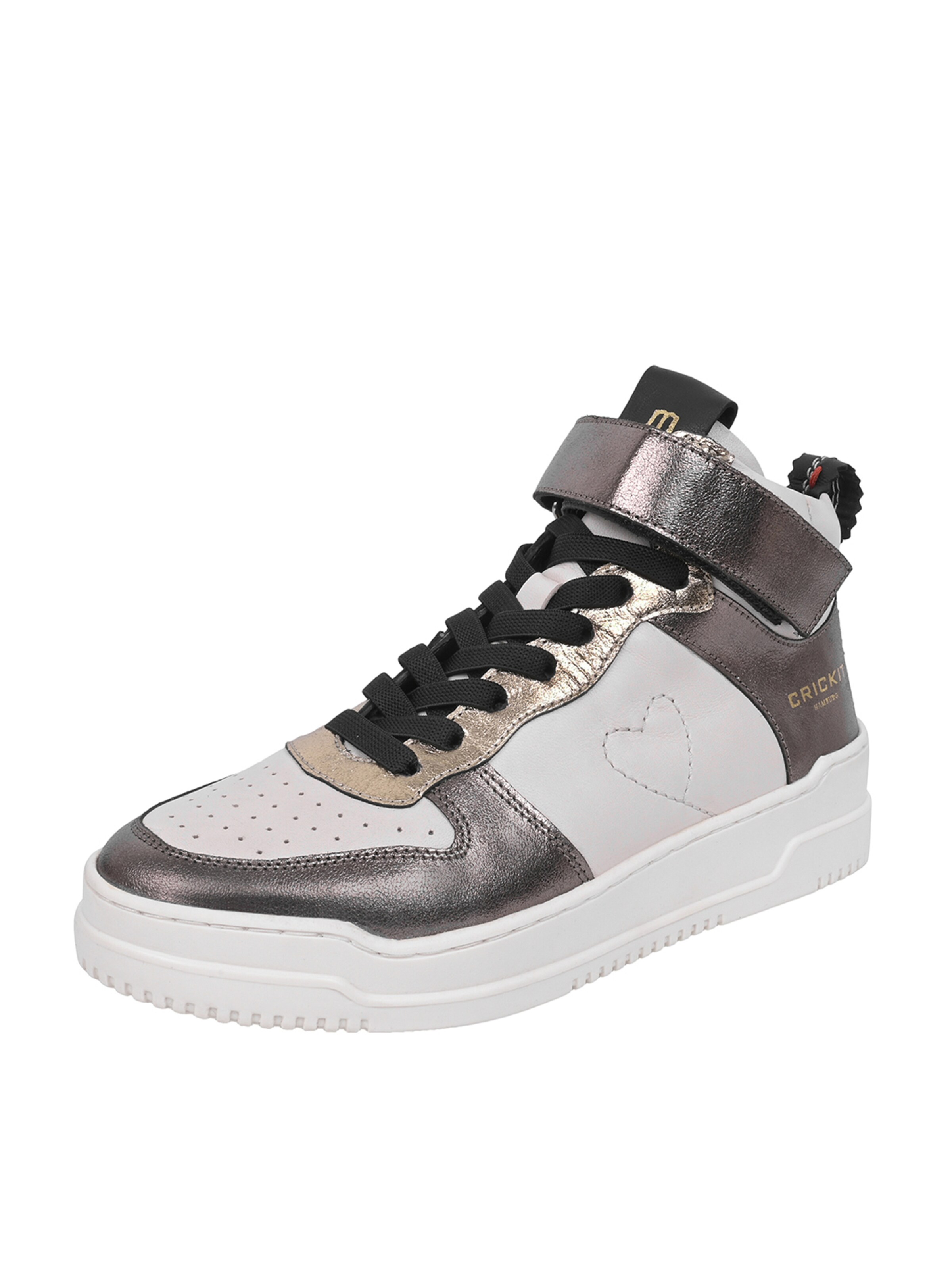 Crickit Sneaker ' PEARL ' in beige / silbergrau / pink, Produktansicht