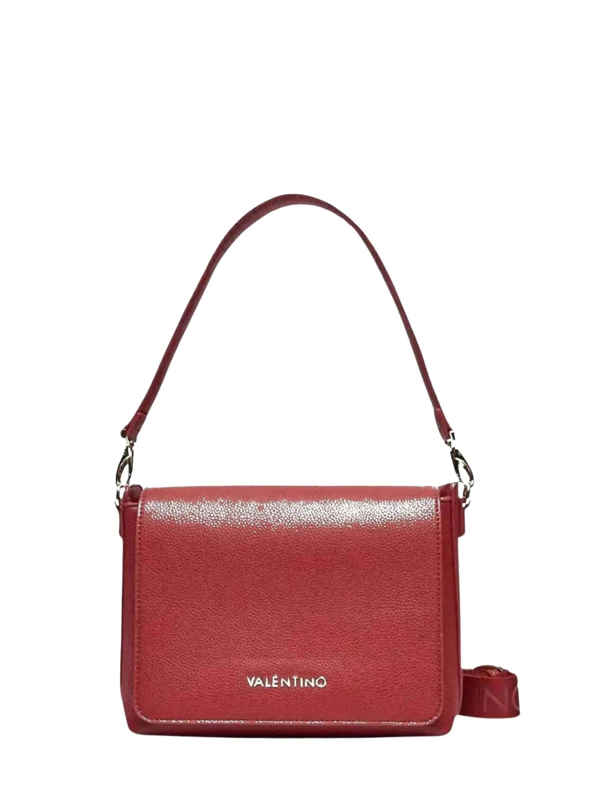 VALENTINO - Bolso de hombro 'Sac Bandoulière Never Valentino VBS8GL09 Rosso Scuro' en rojo: frente