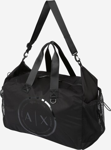 ARMANI EXCHANGE Taška Weekender – černá