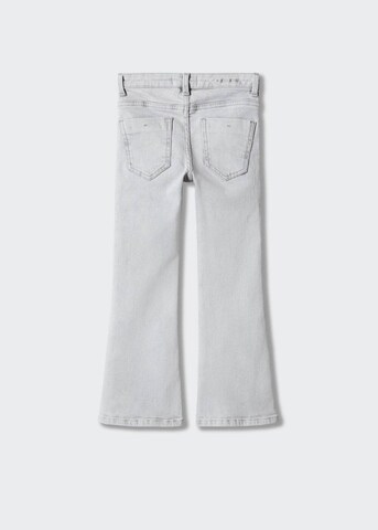 MANGO KIDS Flared Jeans in Grau