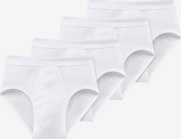 Slip di SCHIESSER in bianco: frontale