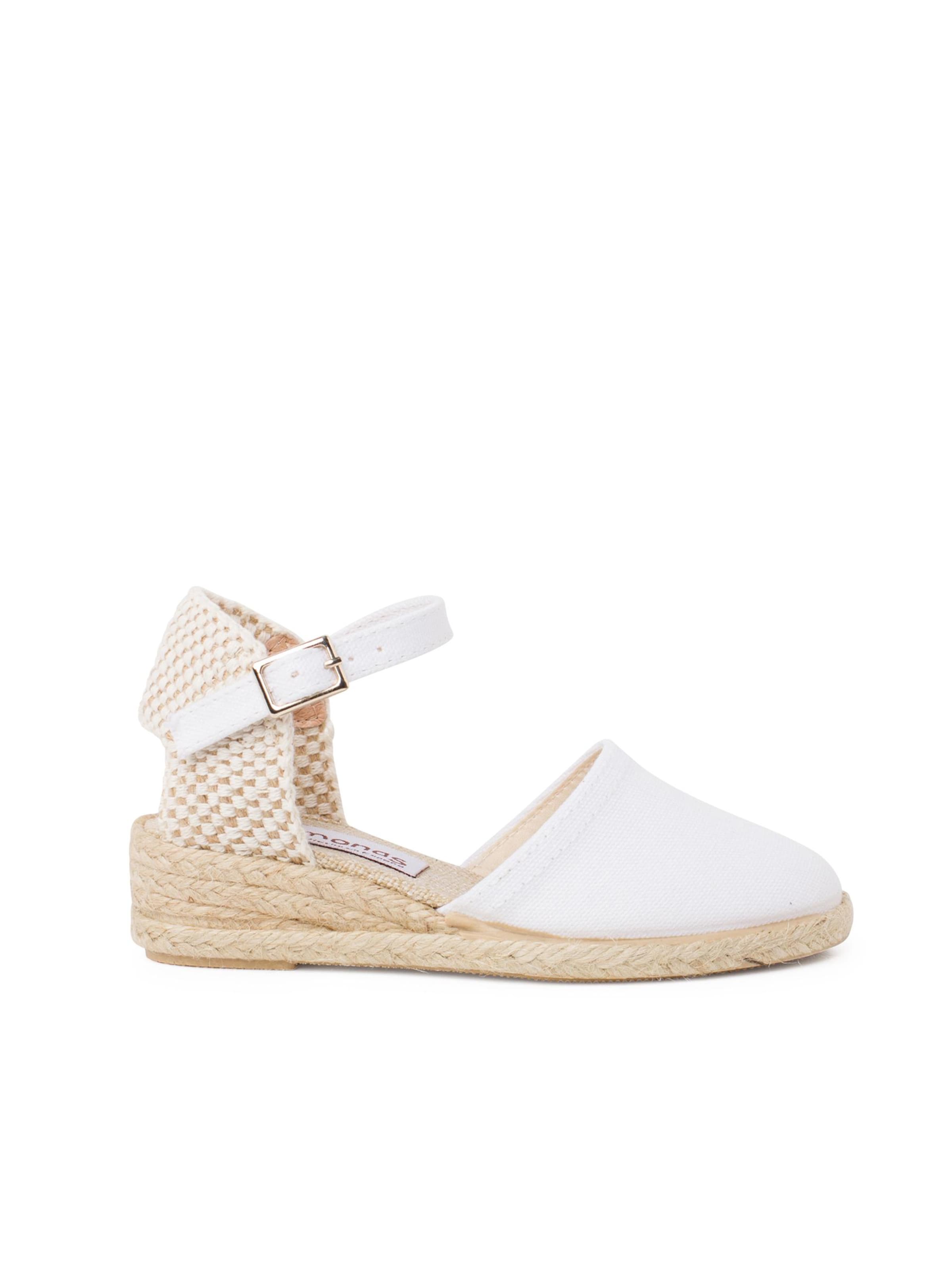 Pisamonas - Sandalias en blanco