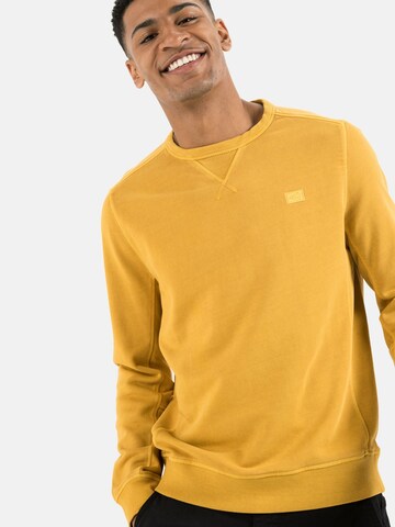 CAMEL ACTIVE Sweatshirt in Gelb