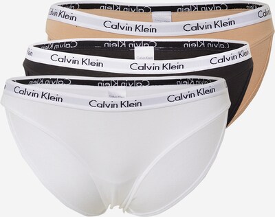 Calvin Klein Underwear Spodnje hlačke | nude / črna / bela barva, Prikaz izdelka