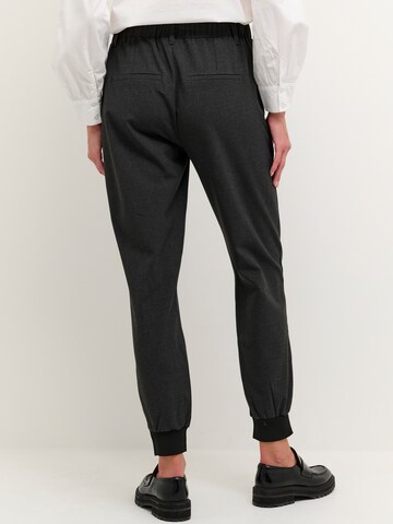 Kaffe Tapered Pants 'KA Hannie' in Grey