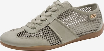 Chaussure de sport à lacets Tamaris en vert : devant