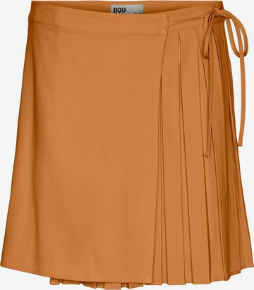 IIQUAL Skirt 'NOMA' in Brown: front