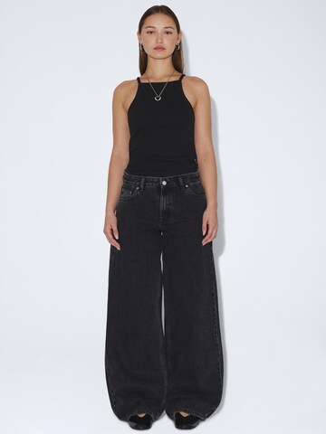 Dr. Denim Baggy Jeans 'Ary'‌‌ in Schwarz: Vorderseite