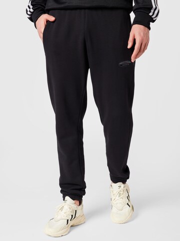 ADIDAS ORIGINALS Tapered Pants 'R.Y.V.' in Black: front