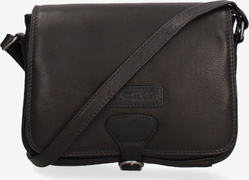 Borsa a tracolla di HILL BURRY in nero: frontale