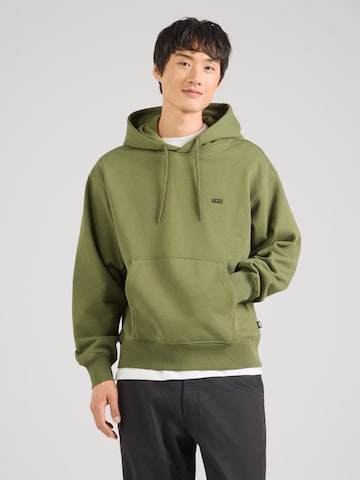 VANS - Sudadera en verde: frente