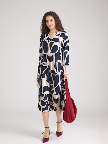 Robe-chemise 'Em44ira' ZABAIONE en bleu : devant