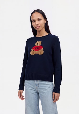 Gap Petite - Pullover em azul: frente