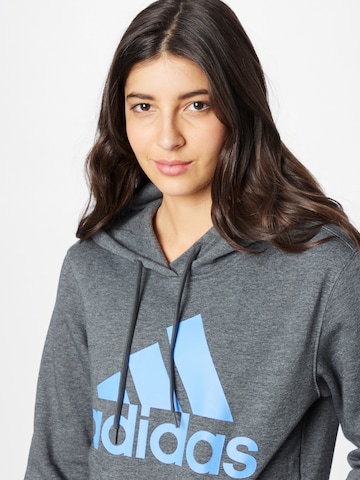 ADIDAS SPORTSWEAR Sportsweatshirt 'Essentials Big Logo  Fleece' in Grau