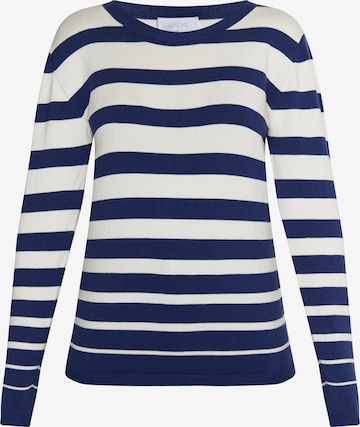 Pull-over 'Fenia' usha BLUE LABEL en bleu : devant