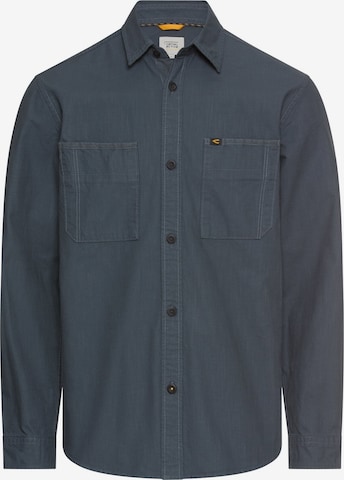 CAMEL ACTIVE Button Up Shirt in Blue: front