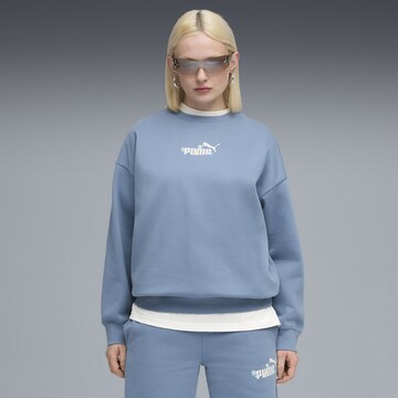 Sweat-shirt 'Essentials Nature 2.0' PUMA en bleu