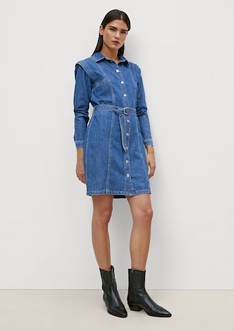 comma casual identity Shirt Dress in Blue