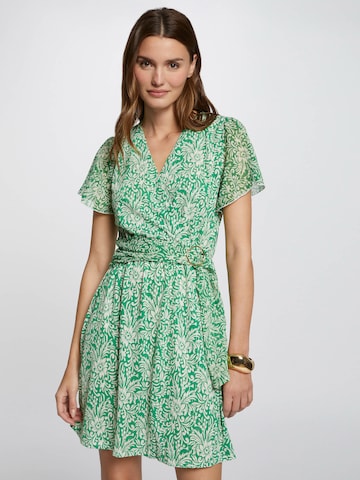 Rochie de la Morgan pe verde: față