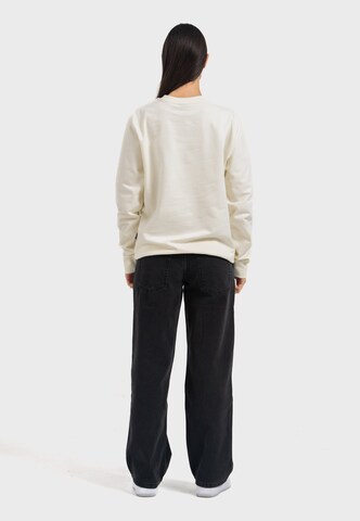 Oldskull Sweatshirt 'Wrldvibe Surf Dreams' in White