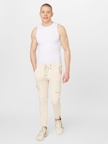 T-Shirt ALPHA INDUSTRIES en blanc