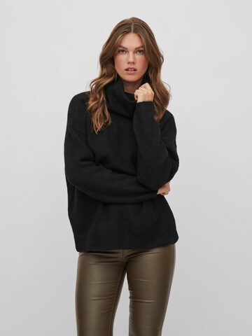 VILA Sweater 'Cilia' in Black: front