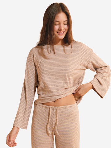 Camicia da notte 'BENO' di ETAM in beige