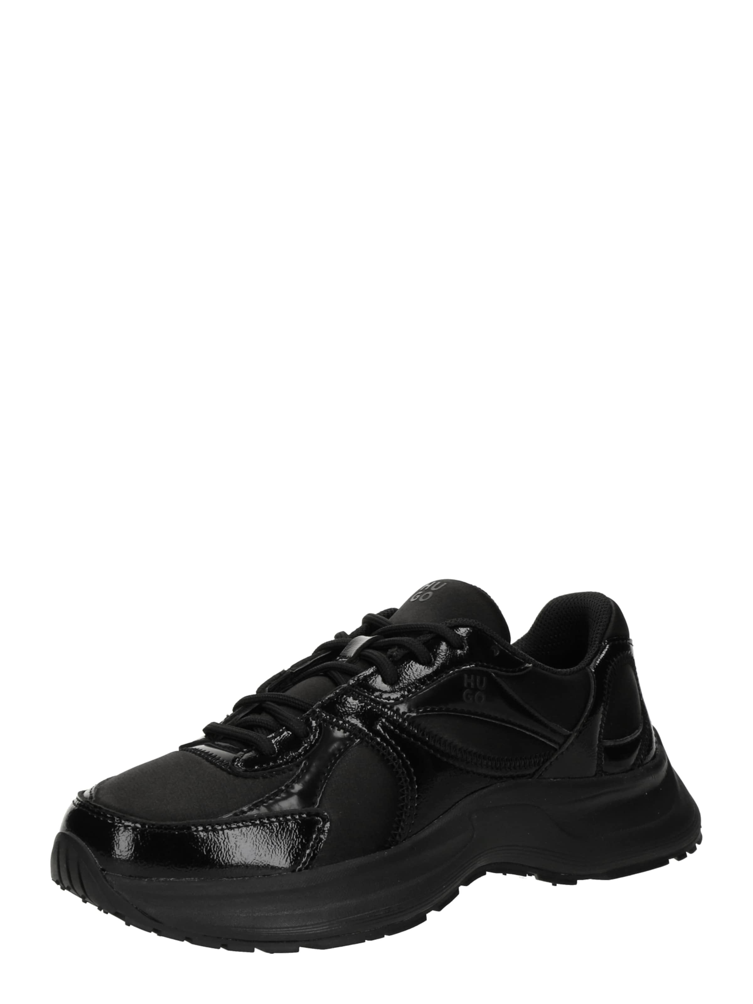 HUGO Nízke tenisky 'Starlit' - Čierna: predná strana