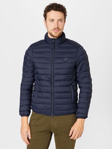 Scalpers Slim fit Between-Season Jacket 'Nos Gstaad' in Blue: front