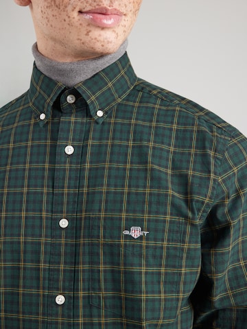 GANT Regular fit Πουκάμισο 'CLASSIC' σε πράσινο
