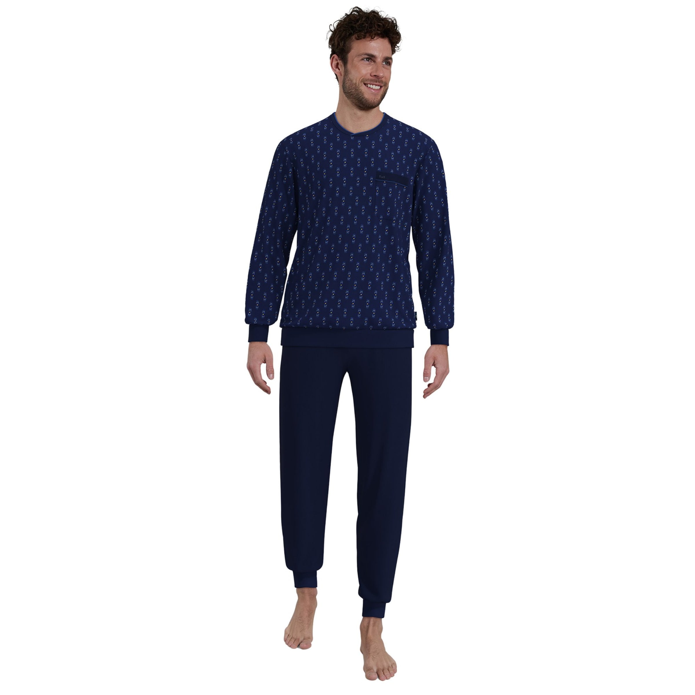 Götzburg Pyjamas kort i blå