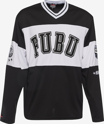 Maglietta di FUBU in nero: frontale