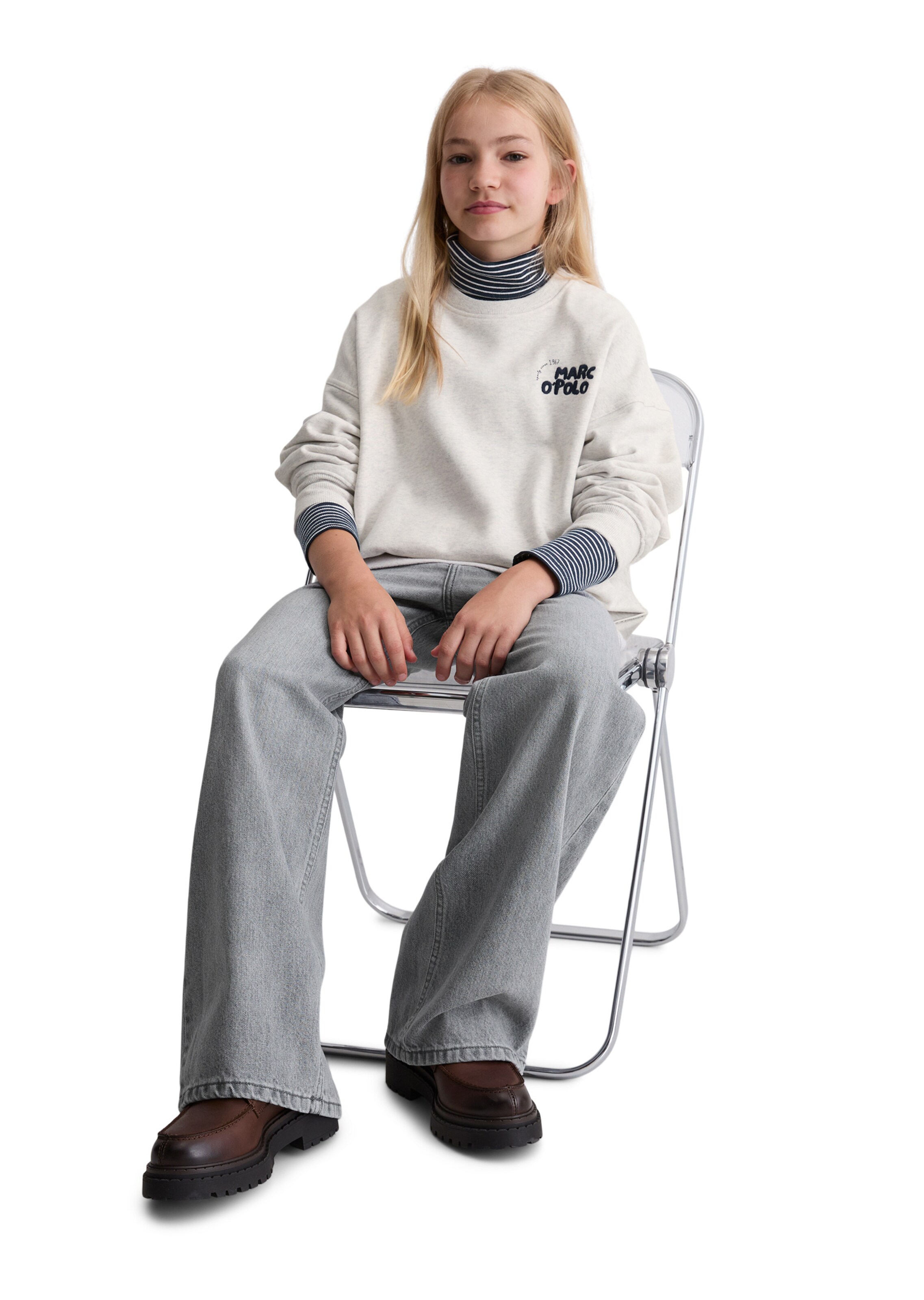 Marc O'Polo Sweatshirt in Weiß