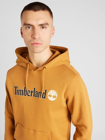 TIMBERLAND Μπλούζα φούτερ σε καφέ