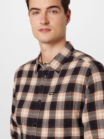 Regular fit Camicia di WRANGLER in nero