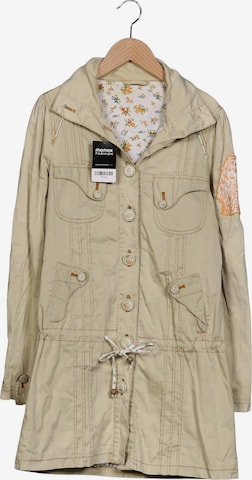 Blutsgeschwister Mantel S in Beige: Vorderseite