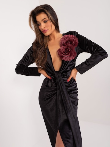 Madnezz House Abendkleid in Schwarz