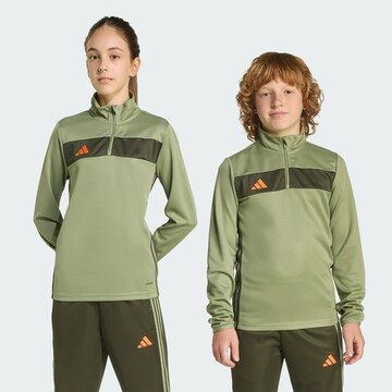 T-Shirt fonctionnel 'Tiro 25 Essentials' ADIDAS PERFORMANCE en vert : devant