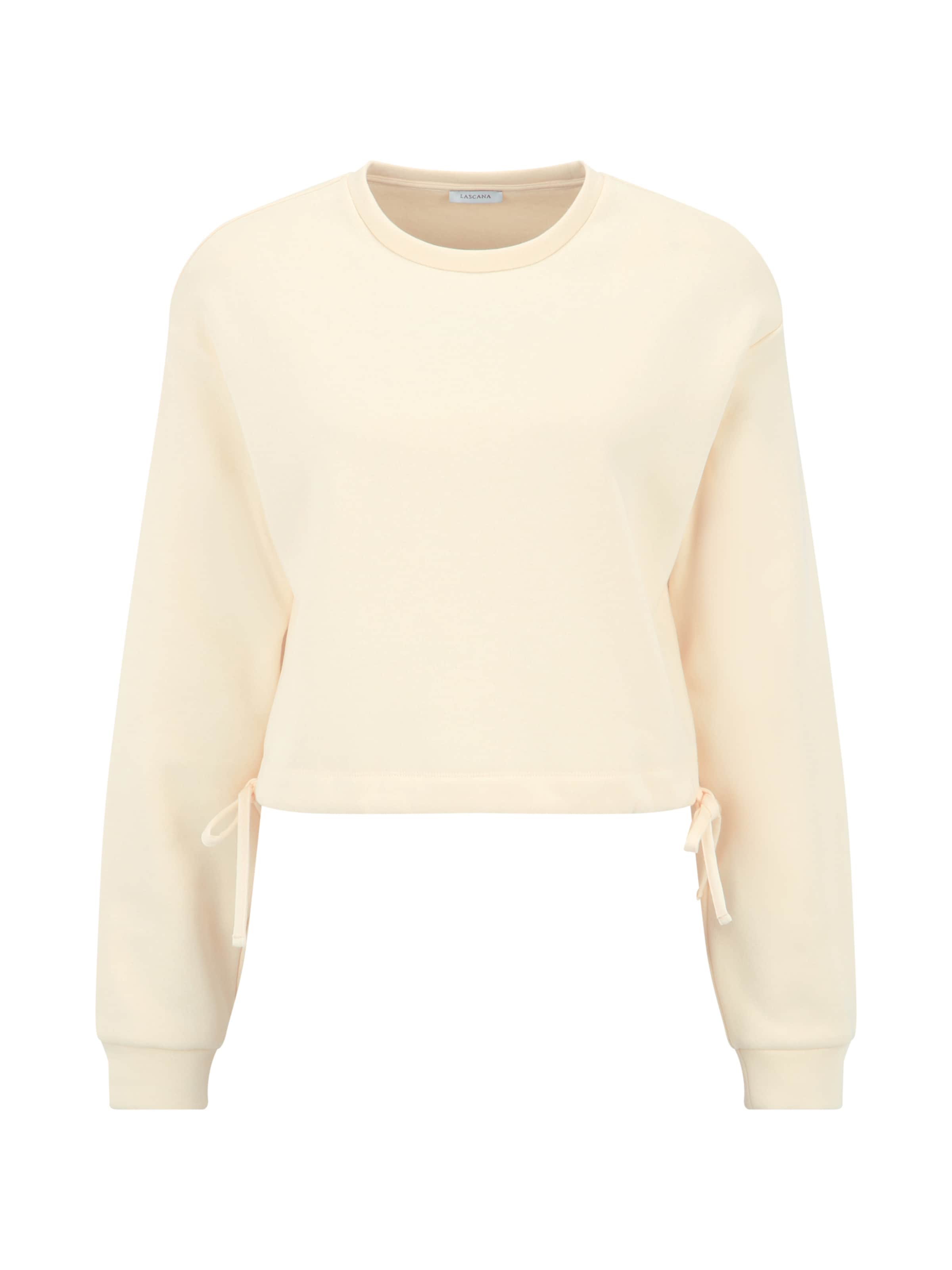 LASCANA - Sudadera en beige: frente