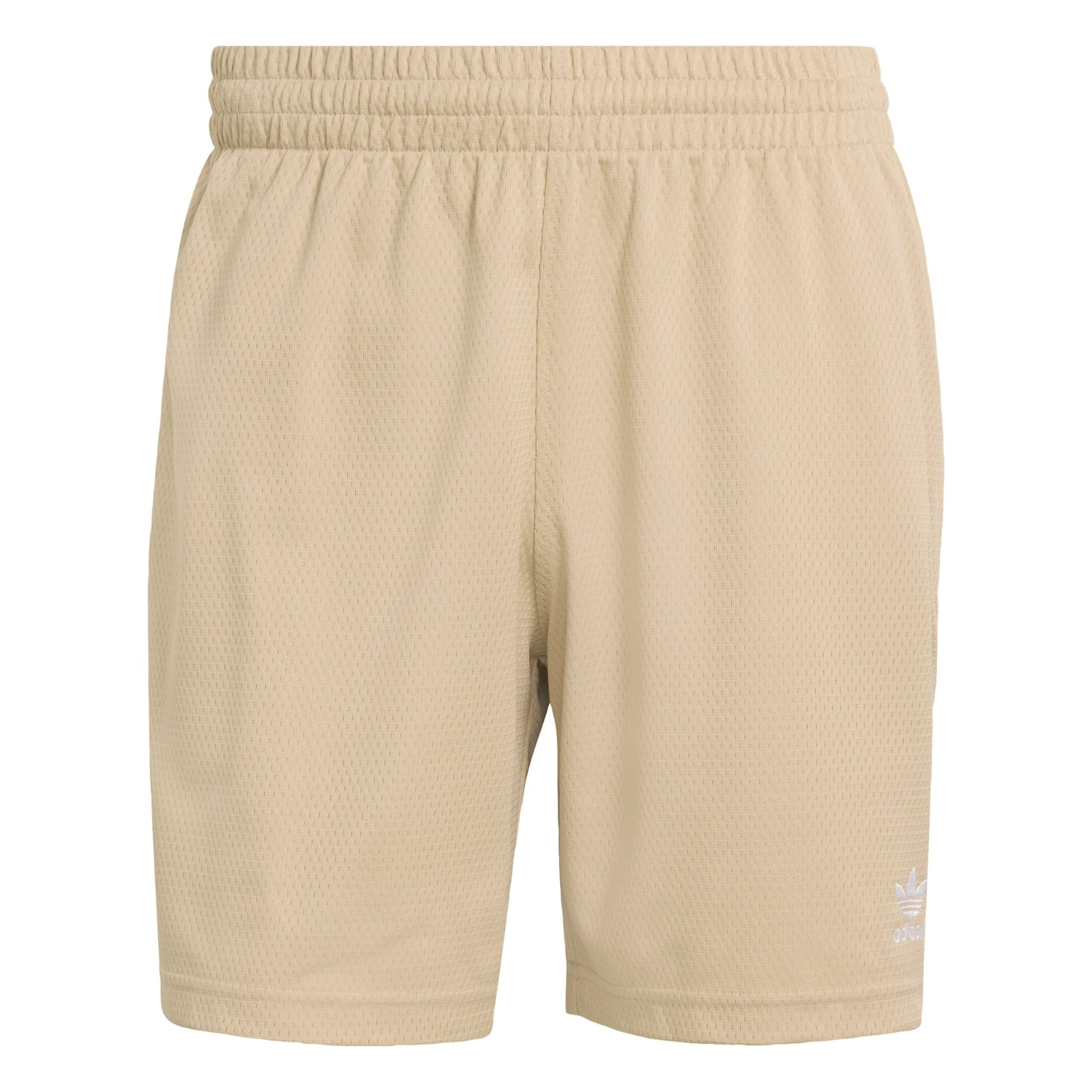 Loosefit Pantalon 'Trefoil Essentials' ADIDAS ORIGINALS en beige : devant