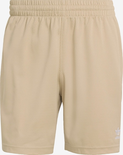 Kelnės 'Trefoil Essentials' iš ADIDAS ORIGINALS, spalva – smėlio spalva / balta, Prekių apžvalga