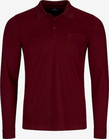 Ragman Shirt 'Basic' in Rood: voorkant