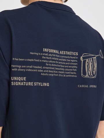 Casual Friday Shirt 'CFARCHER' in Blue