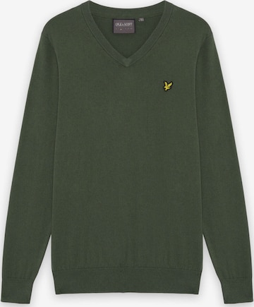Lyle & Scott Pullover in Grün: Vorderseite