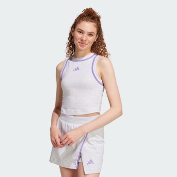 ADIDAS SPORTSWEAR Sports top 'Essentials' in Grey: front