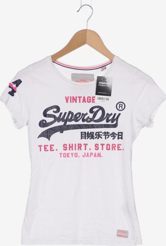 Superdry Top & Shirt in S in White: front
